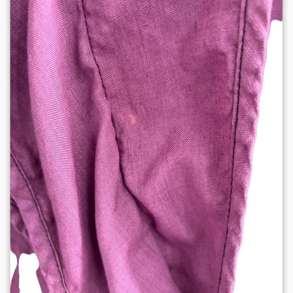 Cynthia Ashby Ruffle Cotton Long Sleeve Top - Picture 11 of 11